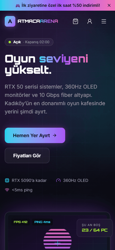 Mobil görünüm